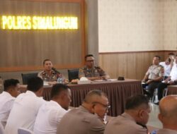 Perang Total Narkoba hingga Kesiapsiagaan Bencana, Ini Isi Commander Wish Kapolres Simalungun untuk 17 Kapolsek