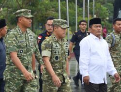 Pangdam XIX/Tuanku Tambusai Tinjau Bazar Murah dan Bakti Kesehatan HUT ke-81 TNI di Dumai