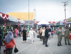 Kodim 1710/Mimika Gelar Bazar HUT TNI, Hadirkan Sembako Murah