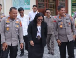 Awali Tugas sebagai Kapolres, AKBP Dhana Noer Kurniawan Silaturahmi ke Ketua PN Pematangsiantar