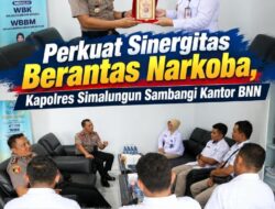 Perkuat Sinergitas Berantas Narkoba, Kapolres Simalungun Sambangi Kantor BNN