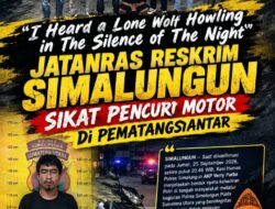 “I Heard a Lone Wolf Howling in The Silence of The Night”, Jatanras Reskrim Simalungun Sikat Pencuri Motor di Pematangsiantar