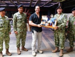 Rangkaian HUT, Wadan Kodiklat TNI Silaturahmi dengan Mantan Panglima TNI